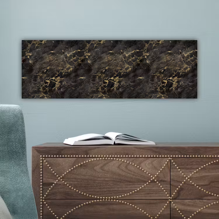 Zwart - Marmer - Goud - Nerf canvas 2cm klein 828 -sfeer4