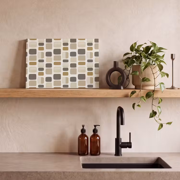 Blokken - Vintage - Grijs canvas 2cm klein 34 -sfeer3