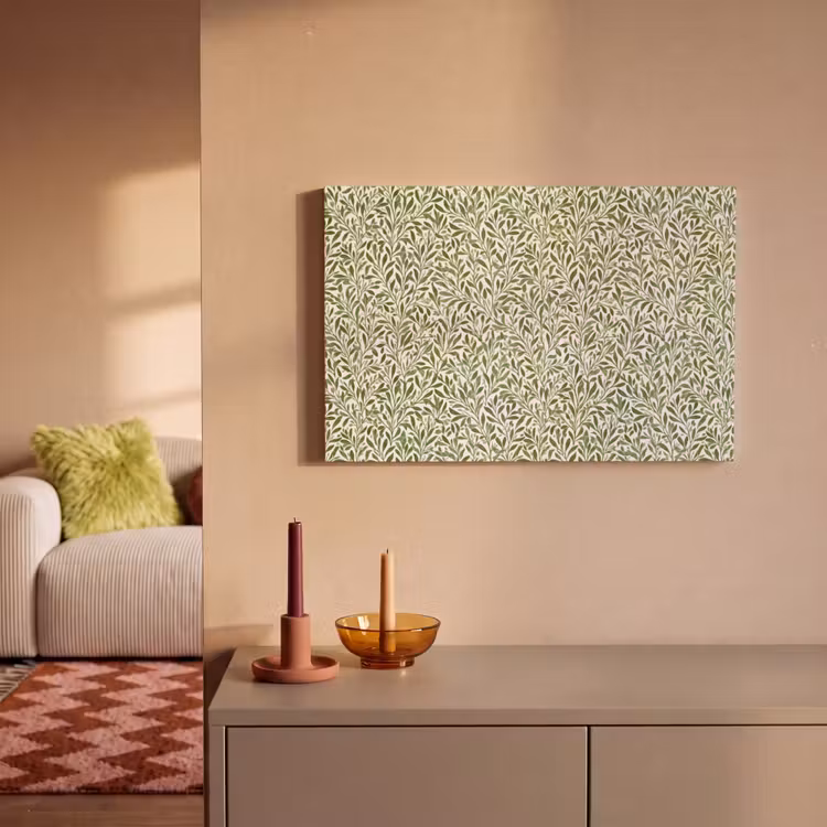 Botanisch - Takken - Groen canvas 2cm klein 34 -sfeer1