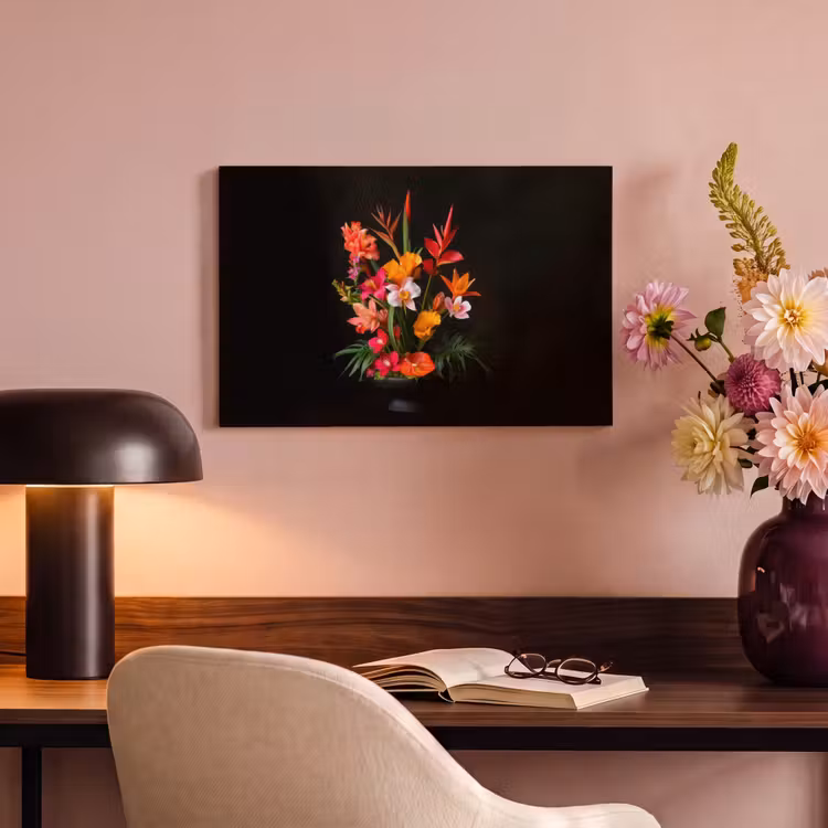 Boeket - Bloemen - Exotisch canvas 2cm klein -sfeer4