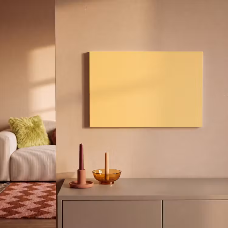 Butter - Geel - Yellow canvas 2cm klein 34 -sfeer1