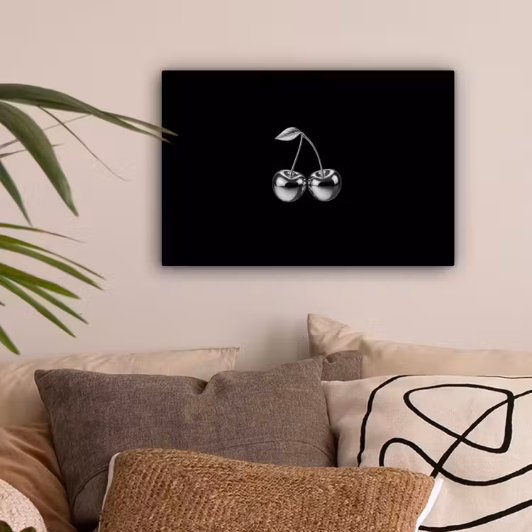 Kers - Luxueus - Metallic canvas 2cm klein -sfeer1