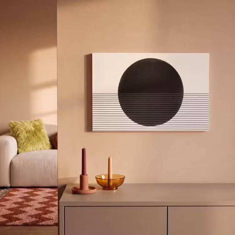 Canvas Print - Circle - Lines - Abstract - Cirkel - Lijnen - Abstract canvas 2cm klein