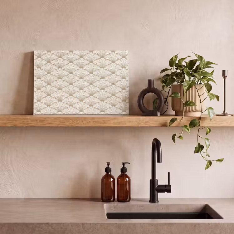 Klassiek - Art - Beige canvas 2cm klein 34 -sfeer3