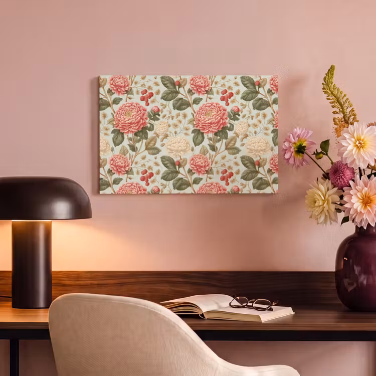 Klassiek - Botanisch - Veelkleurig canvas 2cm klein 34 -sfeer4
