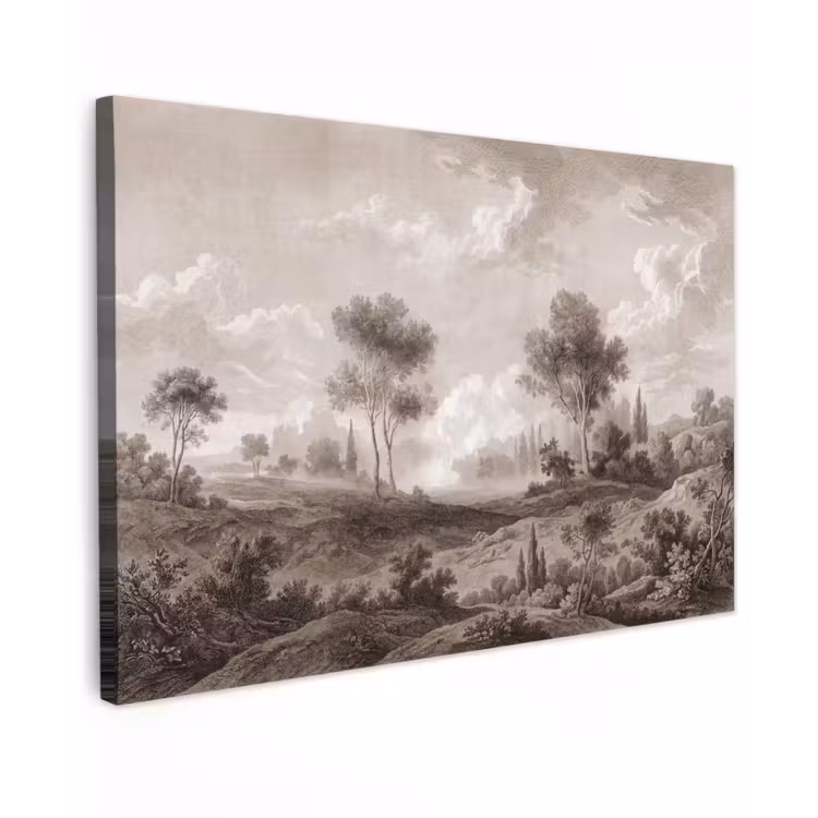 Klassiek - Landschap - Neutraal canvas 2cm klein -z3d