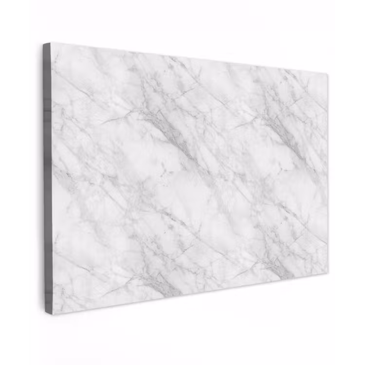 Klassiek - Marmer - Grijs canvas 2cm klein 34 -z3d