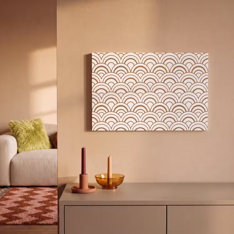 Klassiek - Motief - Terracotta canvas 2cm klein 34 -sfeer1