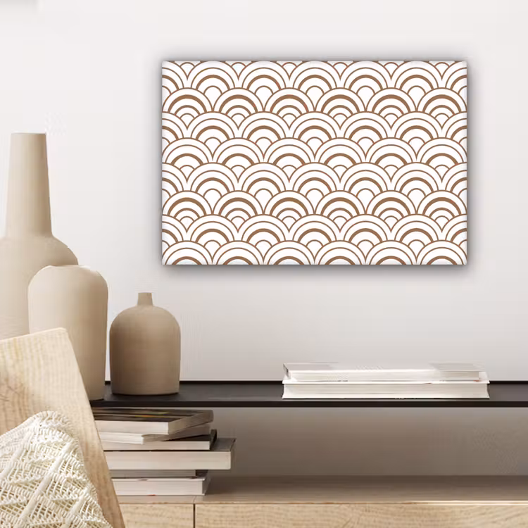 Klassiek - Motief - Terracotta canvas 2cm klein 34 -sfeer6