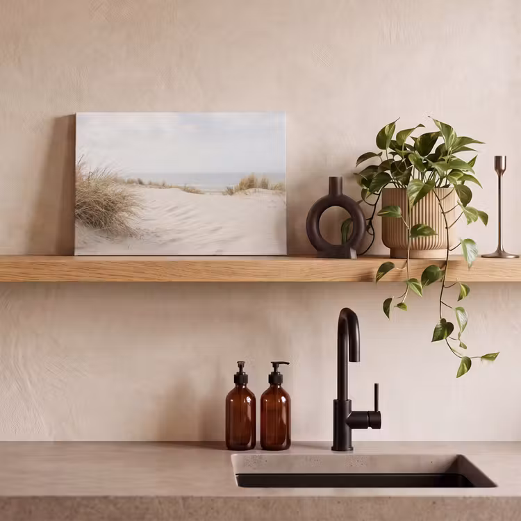 Wolken - Duinlandschap - Zand canvas 2cm klein -sfeer3