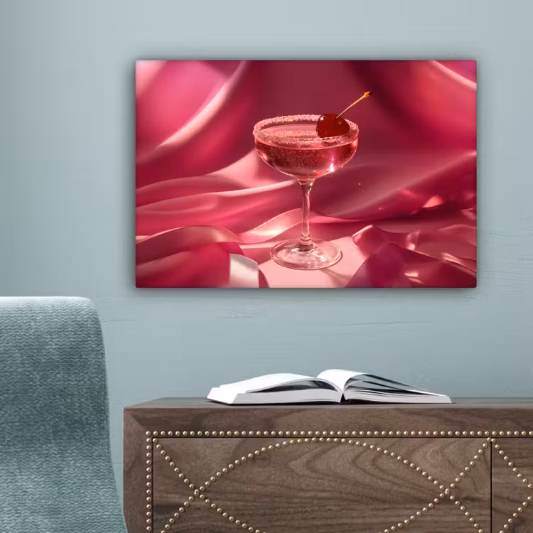 Cocktail - Pink - Luxe canvas 2cm klein -sfeer4