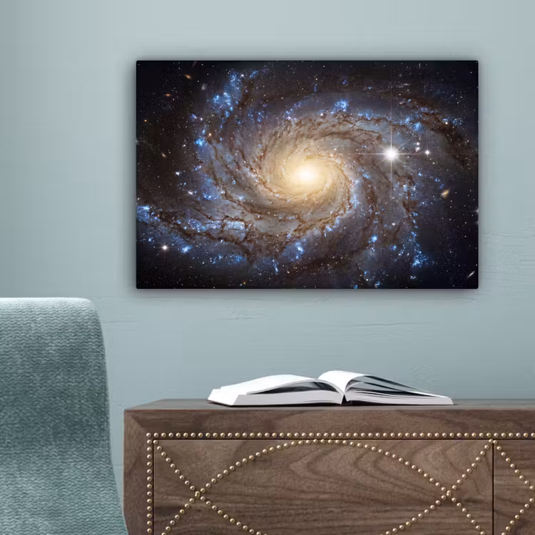 Kosmos - Sterrenstelsel - Donker canvas 2cm klein -sfeer4