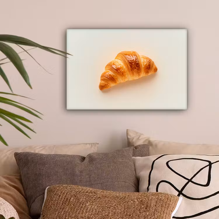Croissant - Brood - Beige canvas 2cm klein -sfeer1
