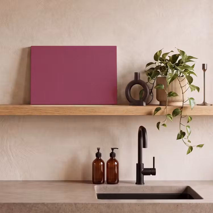 Deep - Rasberry - Rood canvas 2cm klein 34 -sfeer3
