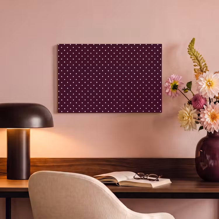Stippen - Modern - Paars canvas 2cm klein 34 -sfeer4