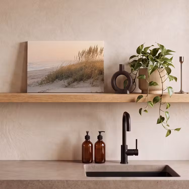 Duinlandschap - Zonsondergang - Strand canvas 2cm klein -sfeer3