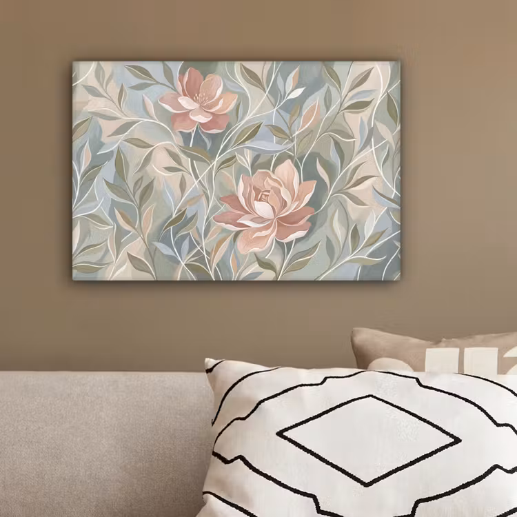 Elegant - Romantiek - Roze canvas 2cm klein -sfeer3