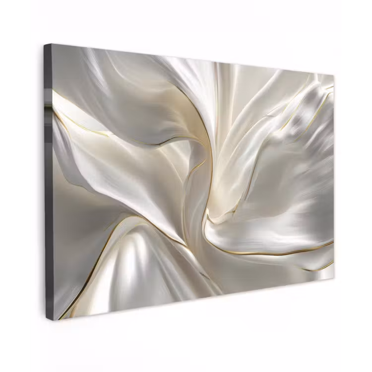 Stof - Plooien - Goud canvas 2cm klein -z3d