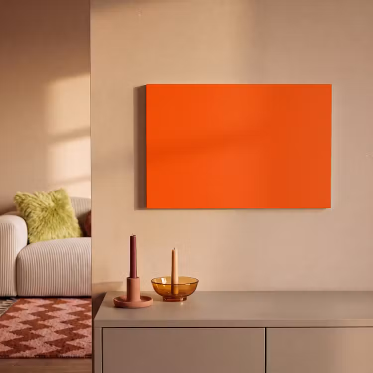 Fiery  - Tangerine - Oranje canvas 2cm klein 34 -sfeer1