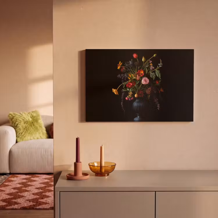 Bloemen - Bessen - Klassiek canvas 2cm klein -sfeer1