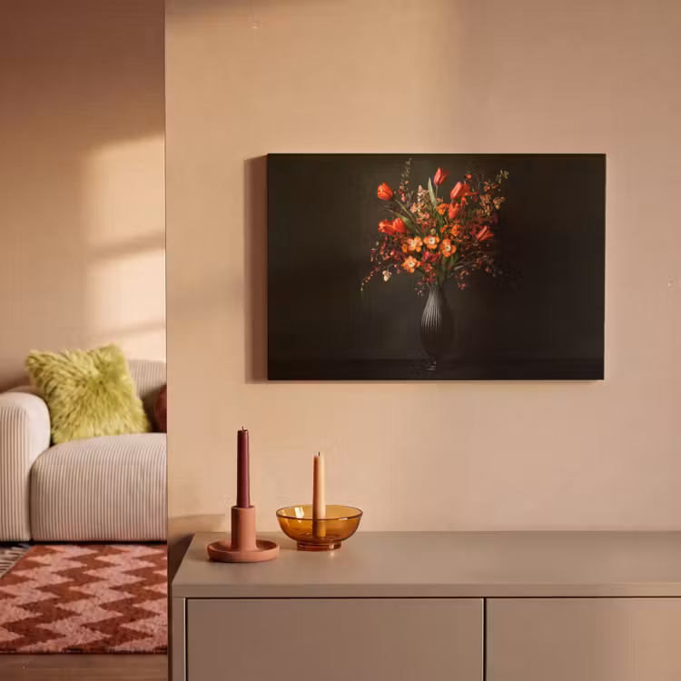 Bloemen - Takken - Boeket canvas 2cm klein -sfeer1