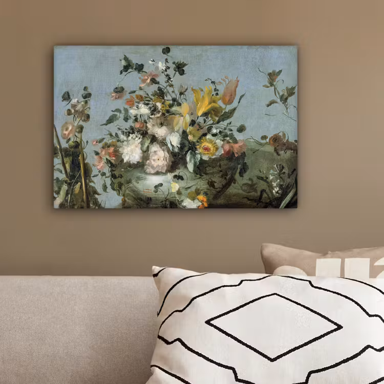Bloemen - Oude Meesters - Olieverf canvas 2cm klein -sfeer3