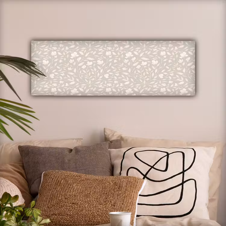 Bloemen - Steel - Blaadjes canvas 2cm klein 828 -sfeer1