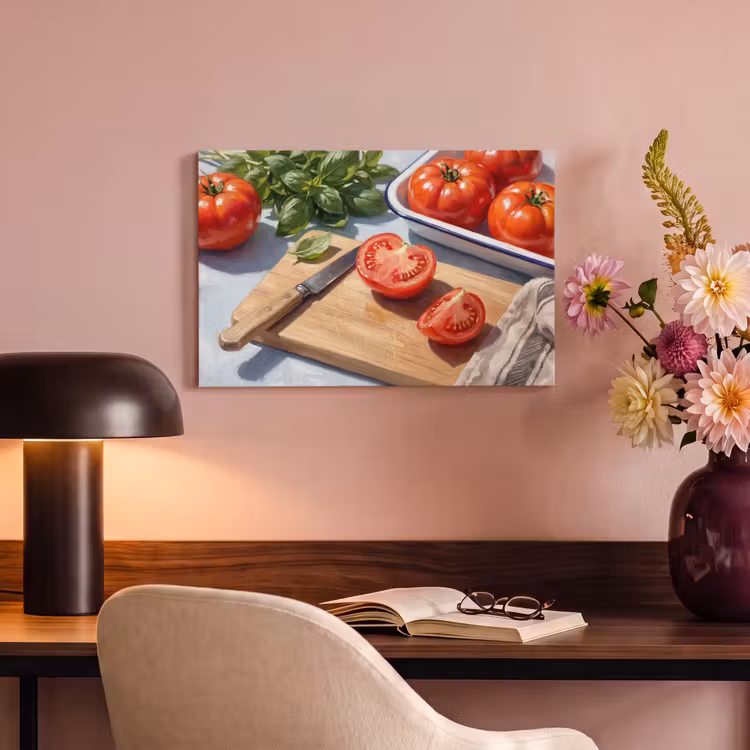 Eten - Keuken - Ingrediënten - Stillleven - Rood canvas 2cm klein -sfeer4