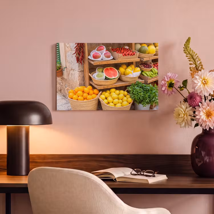 Canvas Print - Fruit - Market - Fresh - Fruit - Markt - Vers canvas 2cm klein