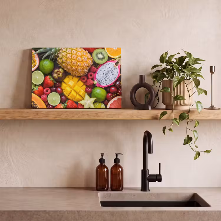Fruit - Assortiment - Vers - Gezond - Kleurrijk canvas 2cm klein -sfeer3