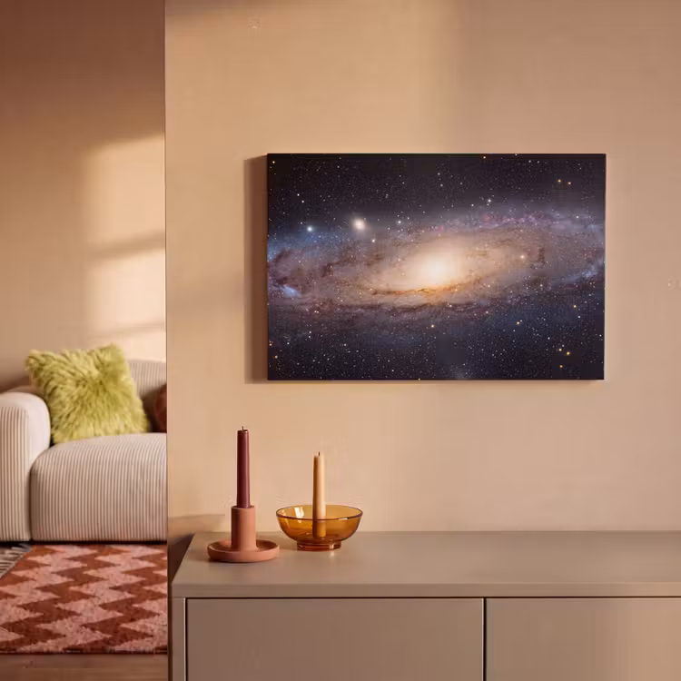 Canvas Print - Galaxy - Space - Cosmos - Sterrenstelsel - Ruimte - Kosmos canvas 2cm klein