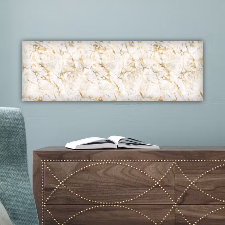 Goud - Licht - Nerf - Marmer canvas 2cm klein 828 -sfeer4