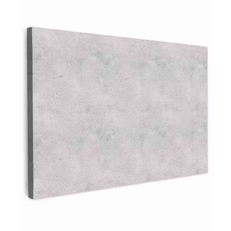 Grijs - Beton - Neutraal canvas 2cm klein 34 -z3d