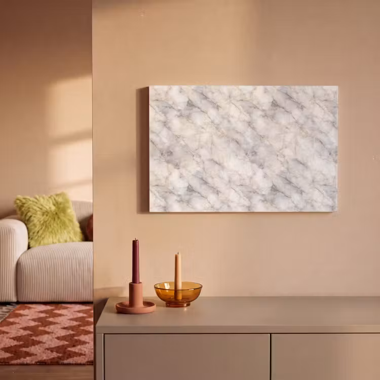 Grijs - Marmer - Gedetailleerd canvas 2cm klein 34 -sfeer1