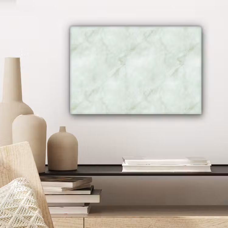 Groen - Marmer - Vloeiende aders canvas 2cm klein 34 -sfeer6