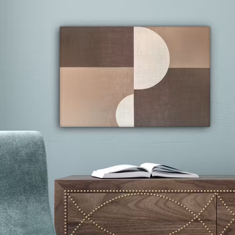 Raster - Halve cirkels - Contrast canvas 2cm klein -sfeer4