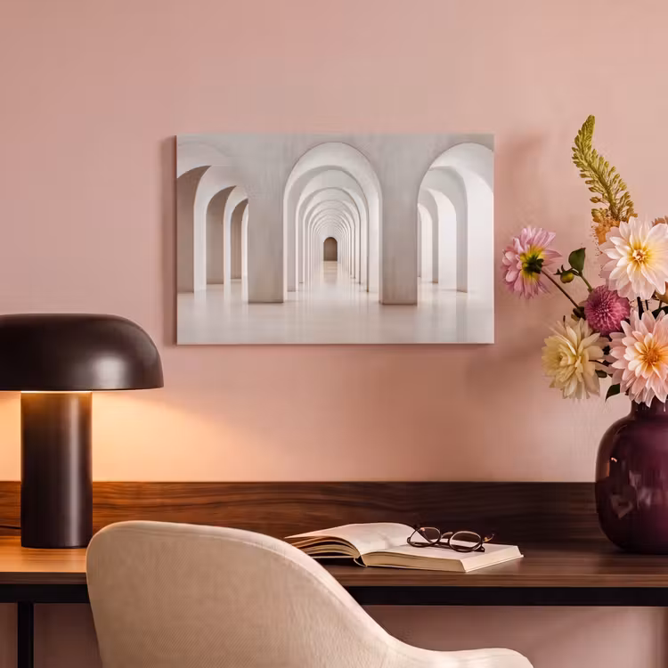Hal - Bogen - Symmetrisch - Modern canvas 2cm klein -sfeer4
