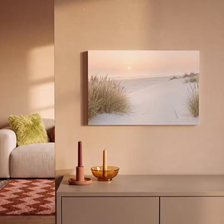 Horizon - Duinlandschap - Zand canvas 2cm klein -sfeer1