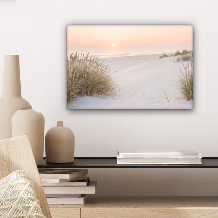 Horizon - Duinlandschap - Zand canvas 2cm klein -sfeer6