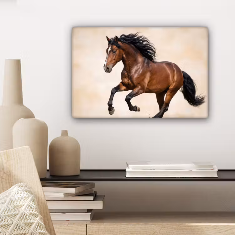 Paard - Galop - Energie canvas 2cm klein -sfeer6