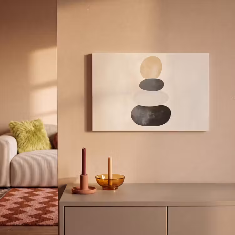 Japandi - Wabi sabi - Beige canvas 2cm klein -sfeer1
