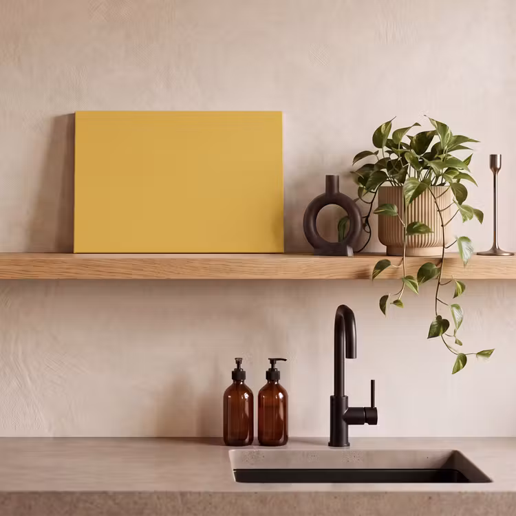 Joyful - Mustard - Geel canvas 2cm klein 34 -sfeer3