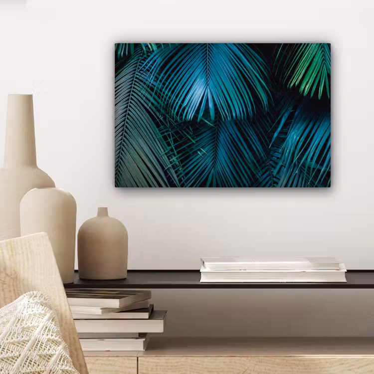 Bladeren - Tropisch - Jungle canvas 2cm klein -sfeer6