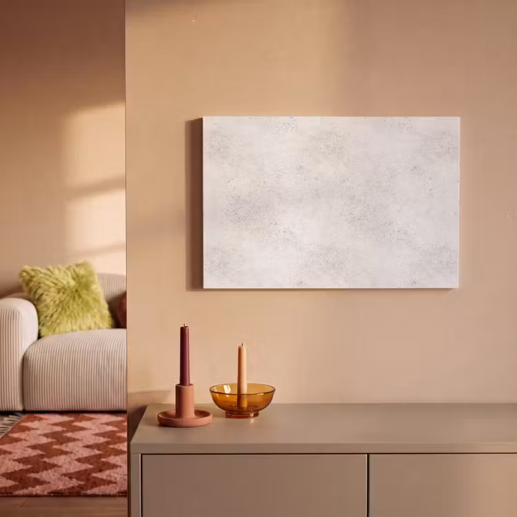 Lichtgrijs - Betonstructuur - Subtiel canvas 2cm klein 34 -sfeer1