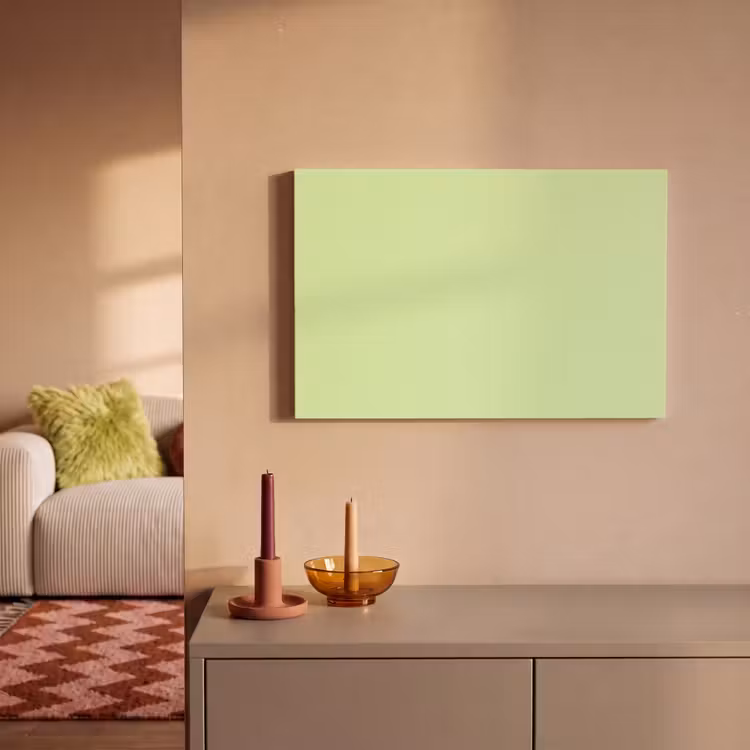 Light - Lime - Groen canvas 2cm klein 34 -sfeer1