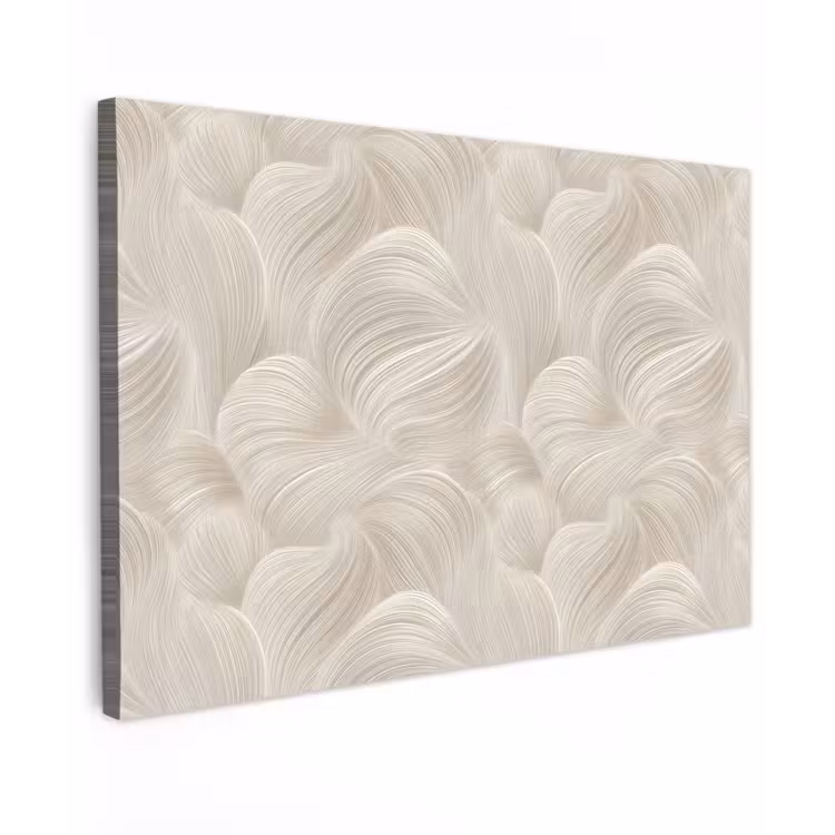 Lijnen - Waaier - Beige canvas 2cm klein 34 -z3d