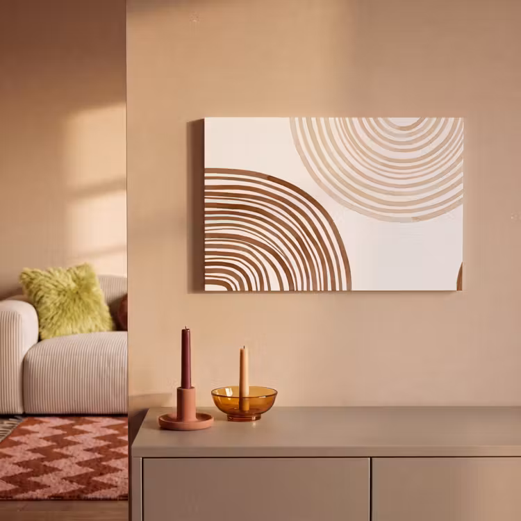 Canvas Print - Lines - Minimalist - Art - Lijnen - Minimalistisch - Kunst canvas 2cm klein