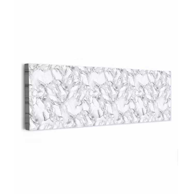 Marmer - Gelaagd - Brekend - Grijsstructuur canvas 2cm klein 828 -z3d