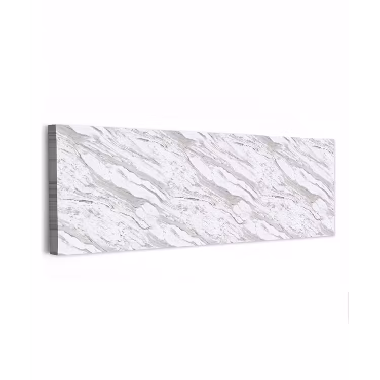 Marmer - Wit - Grijsgroen canvas 2cm klein 828 -z3d