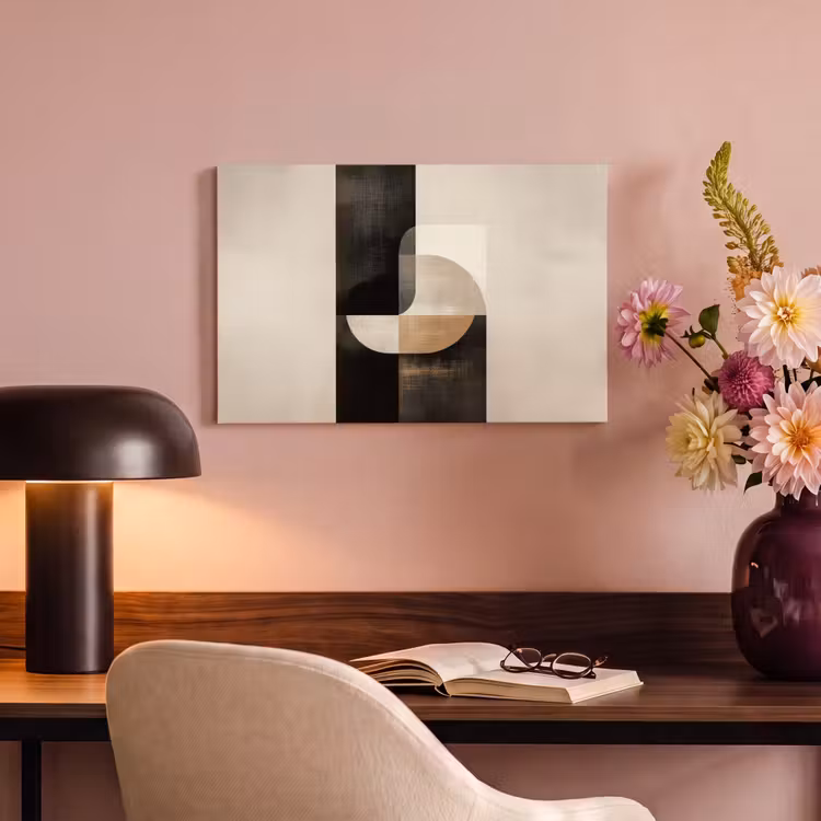 Modern - Vierkant - Vormen canvas 2cm klein -sfeer4